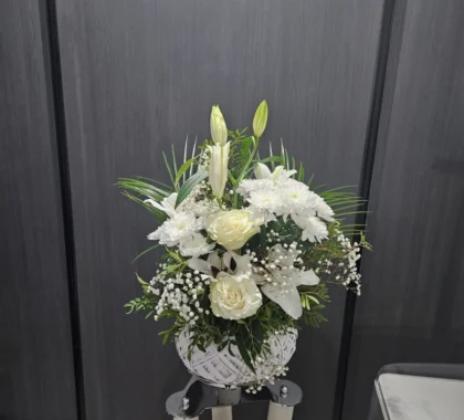 Aranjamente florale Dendiu Funerar Sebes (4)